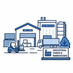 Industrial yard and warehouse sweeping services